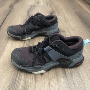 Salomon Black and Gray Athletic Shoes